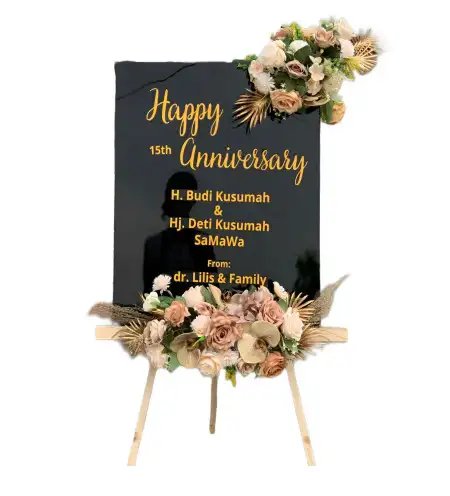 Papan Bunga Akrilik Ranga Rengas