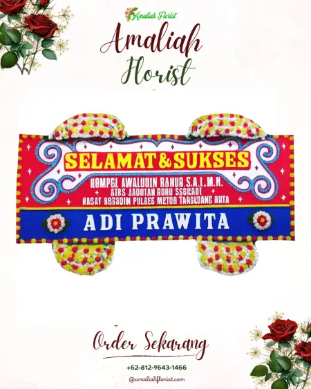 Papan Bunga Ucapan Selamat Ranga Rengas