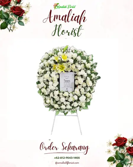 Krans Bunga Duka Ranga Rengas